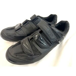 Gavin Road Cycling Shoes Black Size 42 EU Men 9 Women 11 SPD 2Bolt Indoor Spin